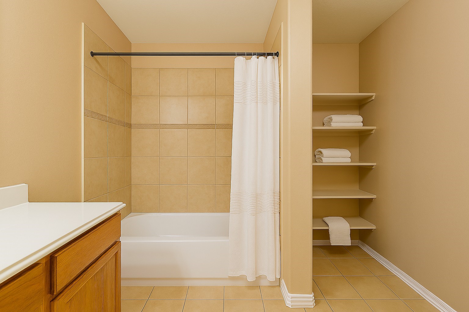 3611 Apache Meadows Drive Baytown, TX 77521 - Photo 11 of 12 a bathroom with a bathtub