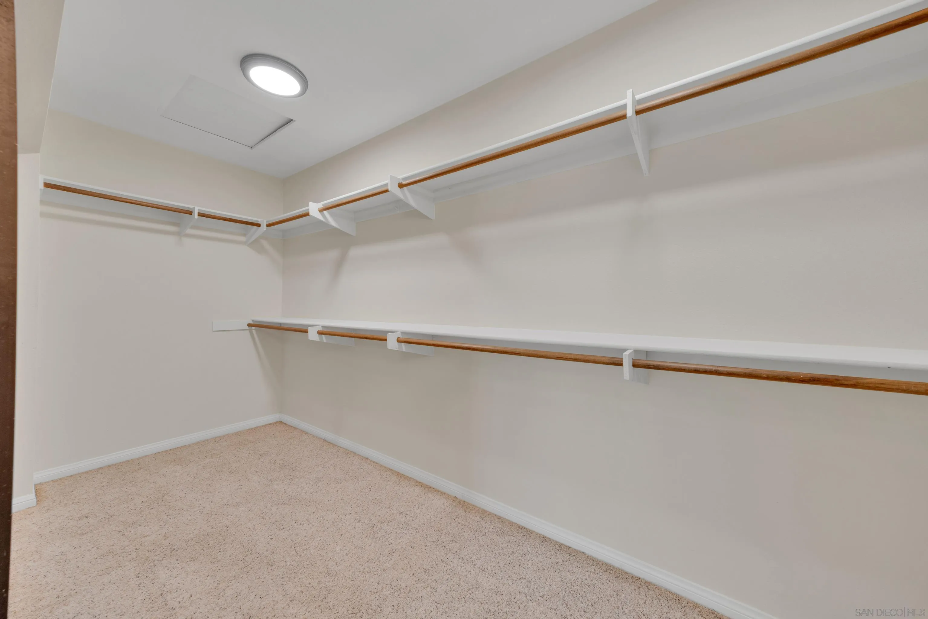 15235 Crestview Court Poway, CA 92064 - Photo 34 of 75 a view of an empty walk in closet