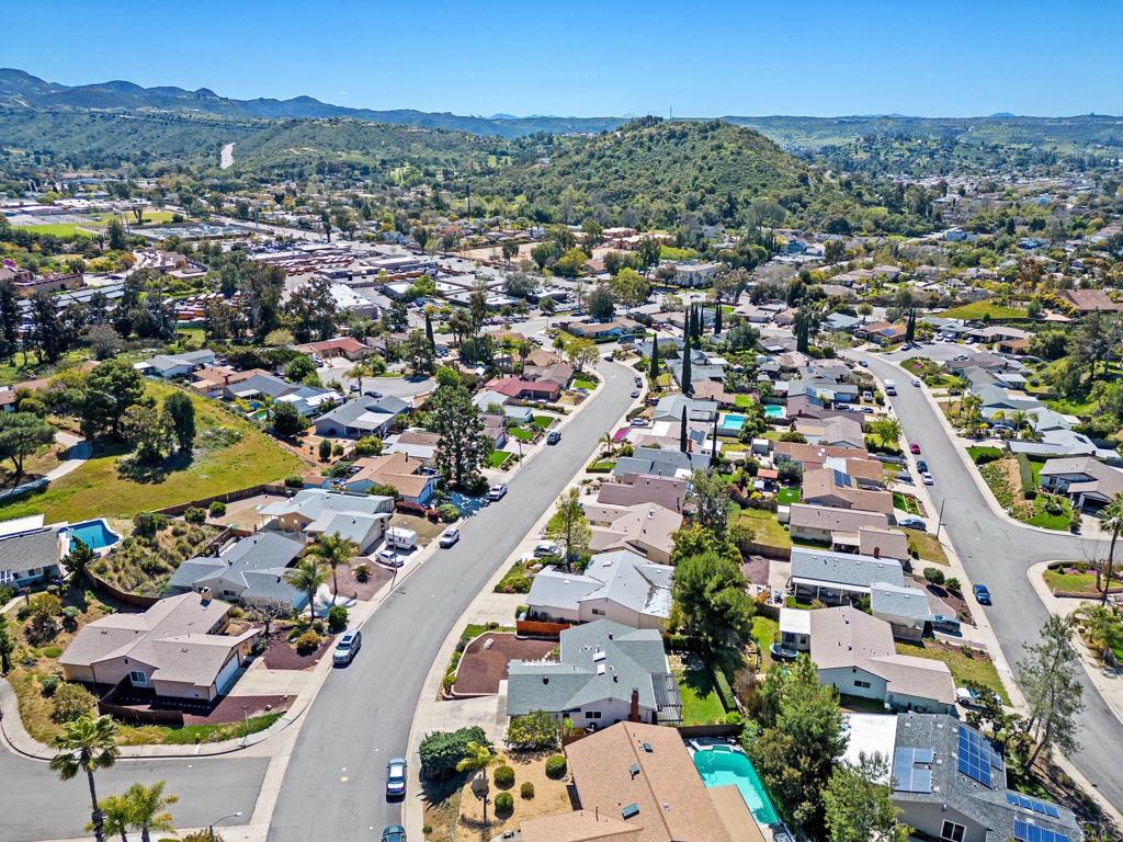 13439 Orange Blossom Lane Poway, CA 92064 - Photo 30 of 36 an aerial view of residential houses with outdoor space