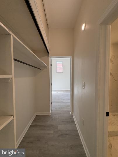 3625 North 22nd Street, Unit 1 Philadelphia, PA 19140 - Photo 7 of 9 a view of hallway with wooden floor