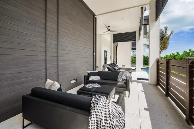 a view of an ocean beach