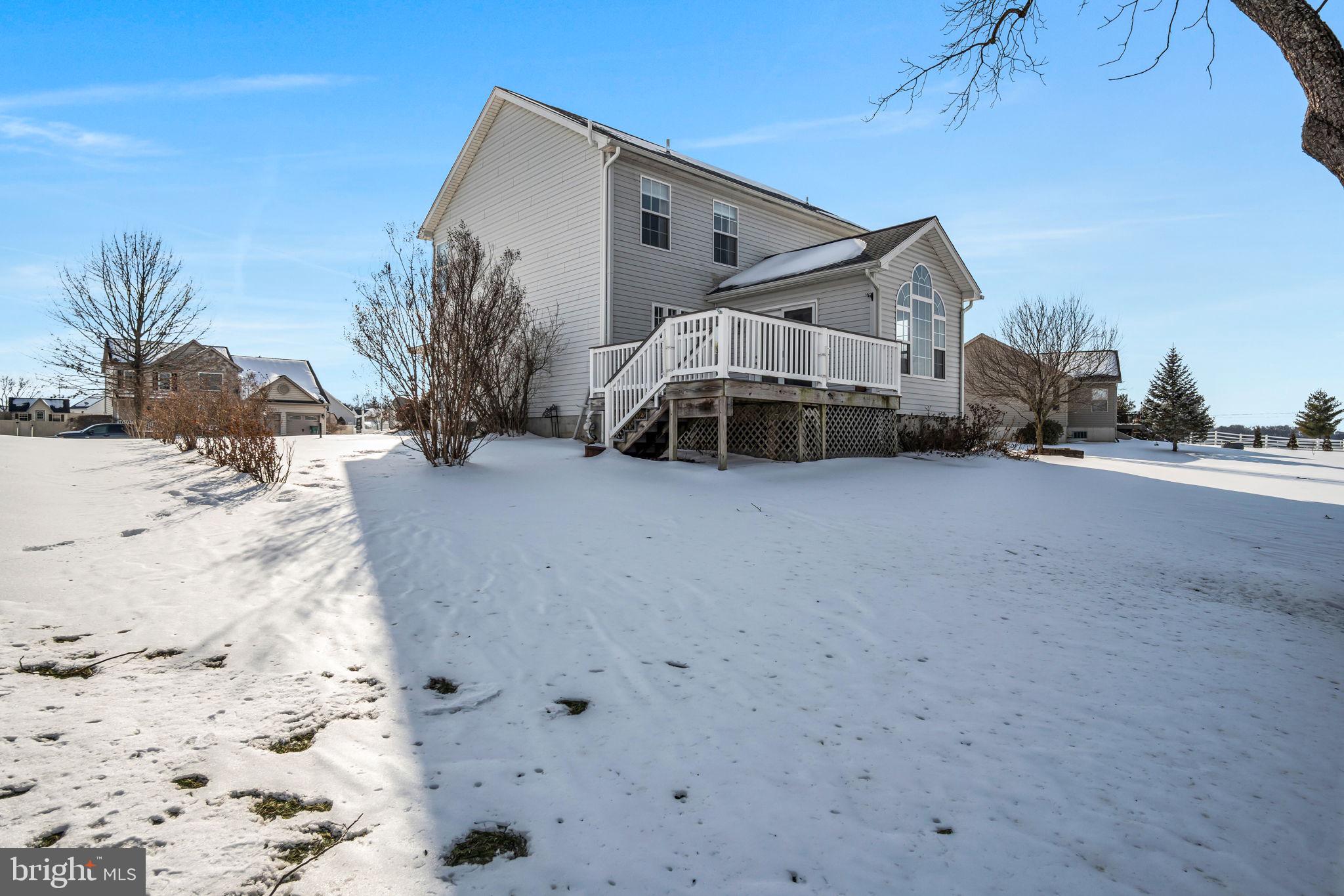 86 Barley Circle Hanover, PA 17331 - Photo 42 of 57 a view of a house with a snow in the yard