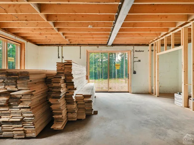 a view of room with stairs