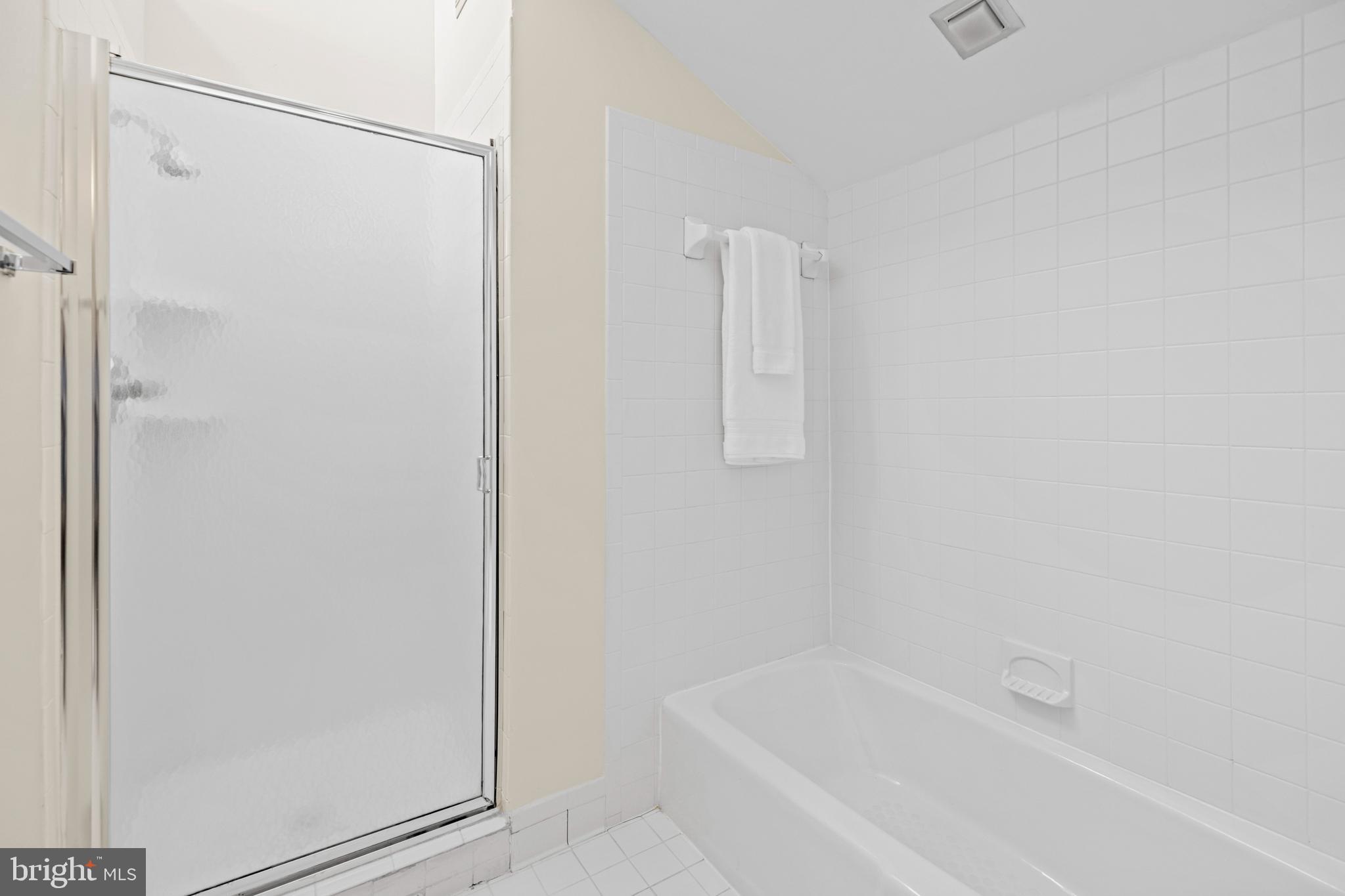 2601 Klingle Road Northwest Washington, DC 20008 - Photo 29 of 59 Primary bath features stall shower and tub!