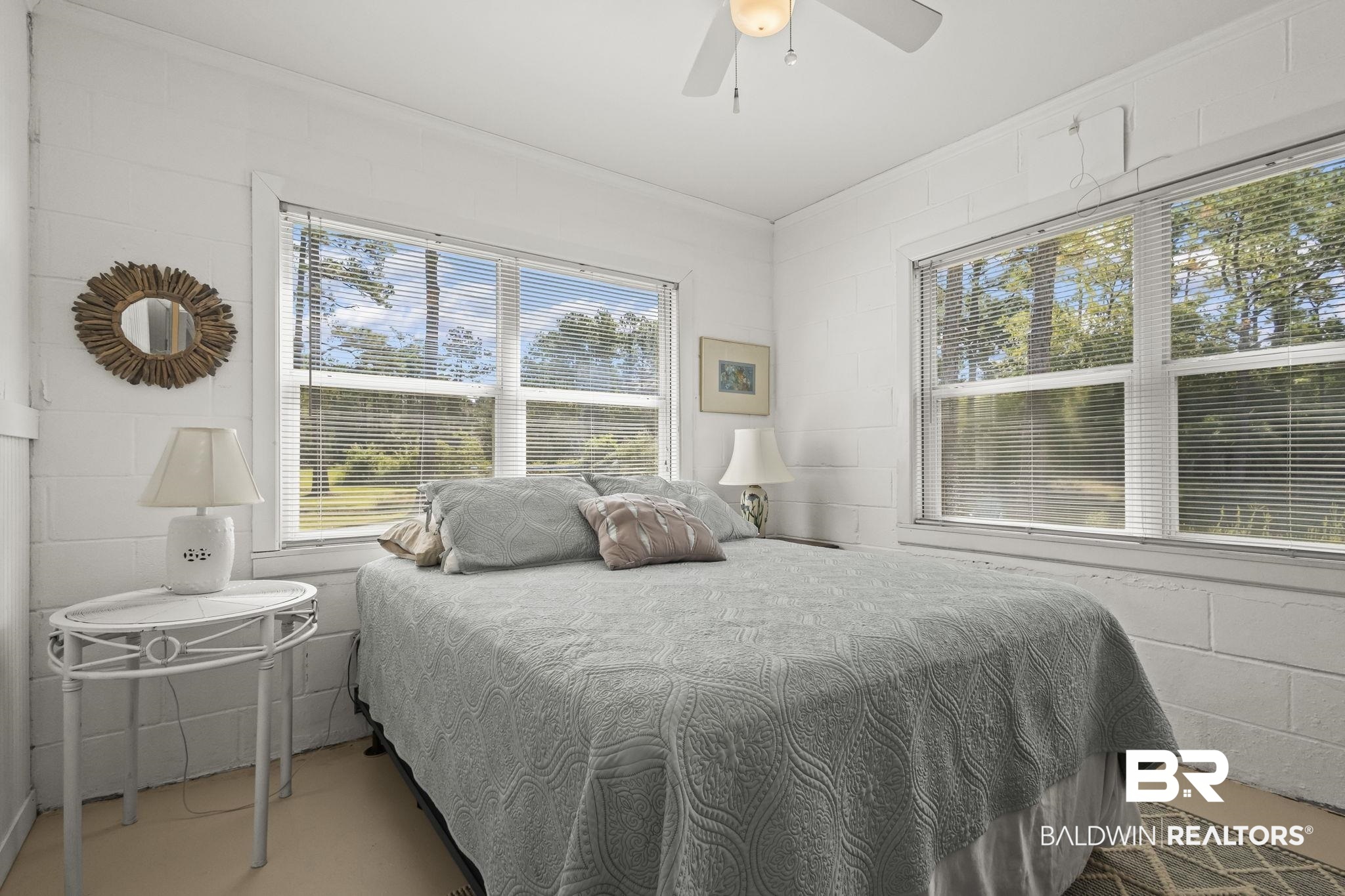 7849 Bayshore Drive Elberta, AL 36530 - Photo 29 of 47 Bedroom with ceiling fan
