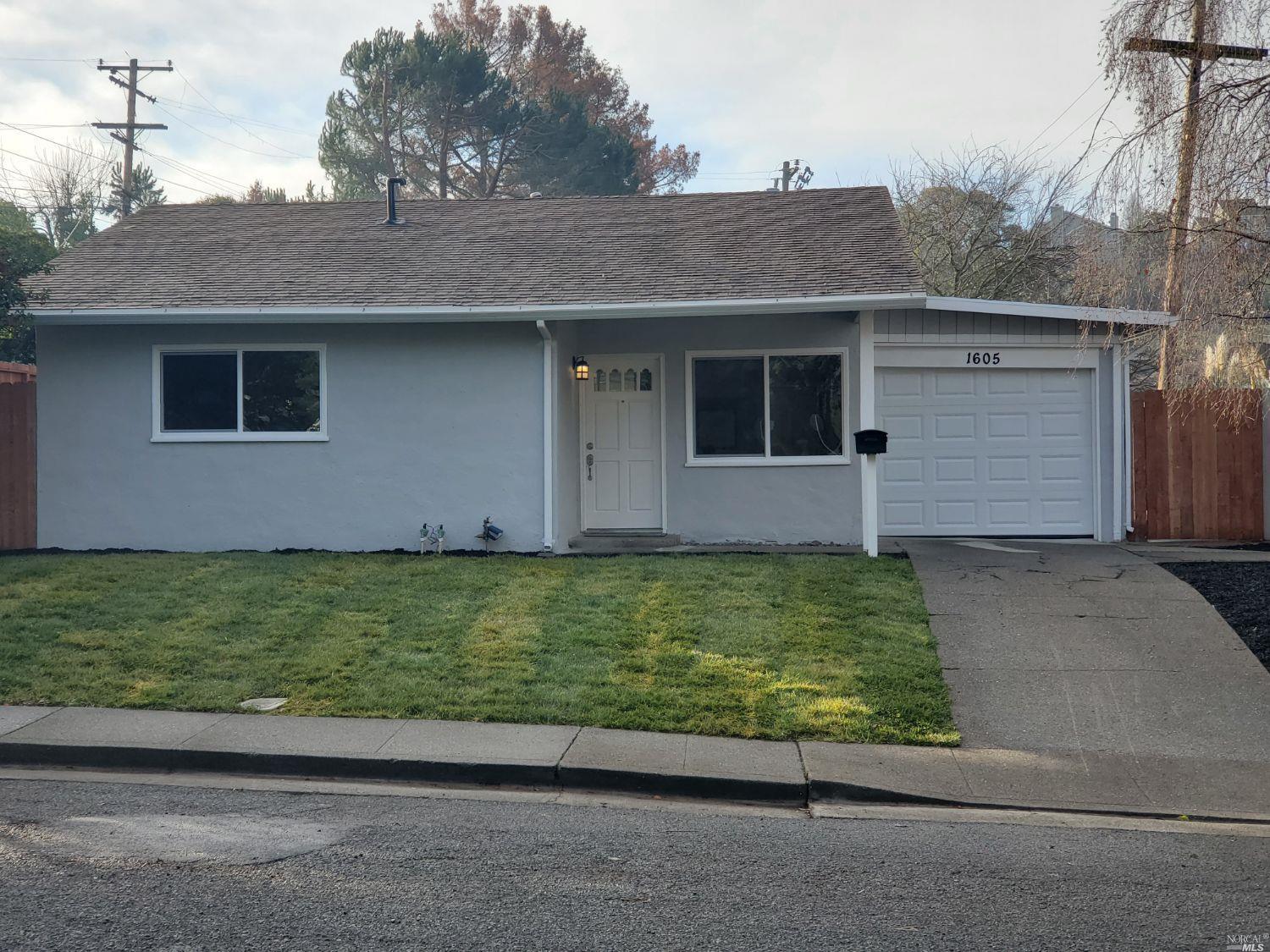 1605 Magazine Street Vallejo, CA 94591 - Photo 1 of 1 a front view of a house with garden