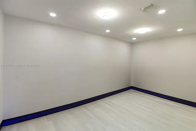 a view of empty room