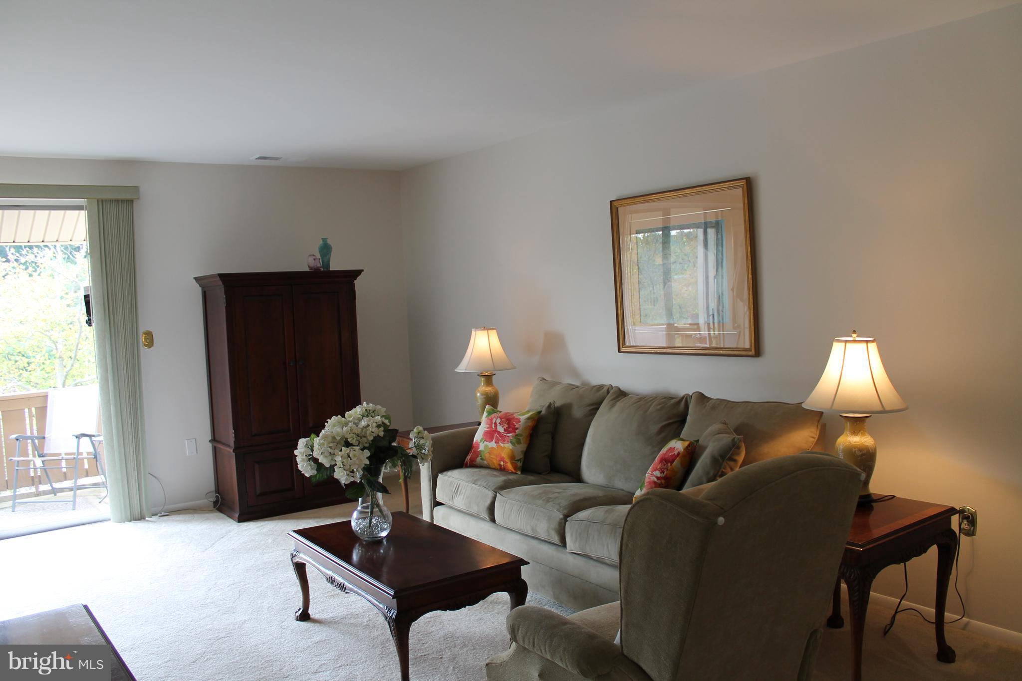 23 Hamill Road, Unit 23F Baltimore, MD 21210 - Photo 7 of 11 a living room with furniture a lamp and a window