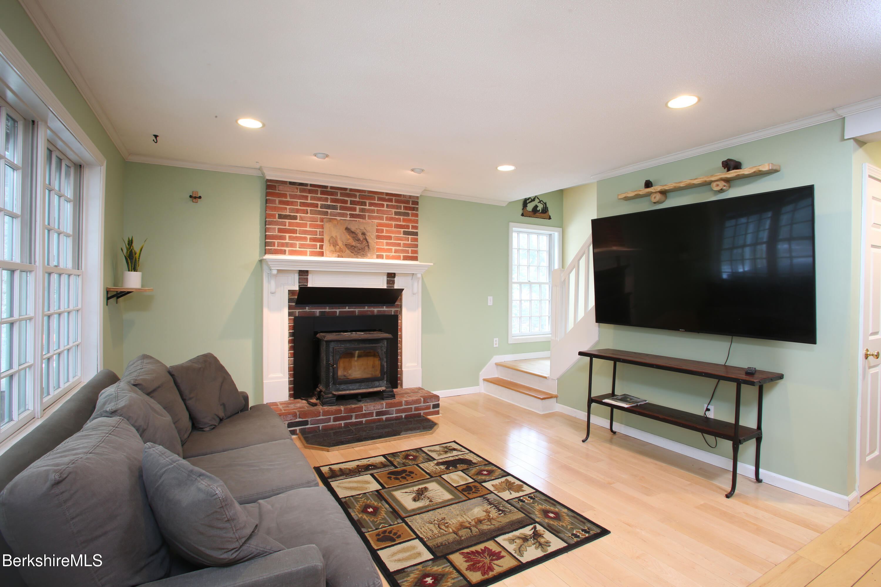 751 Park Hill Road Northampton, MA 01062 - Photo 19 of 45 a living room with furniture and a flat screen tv