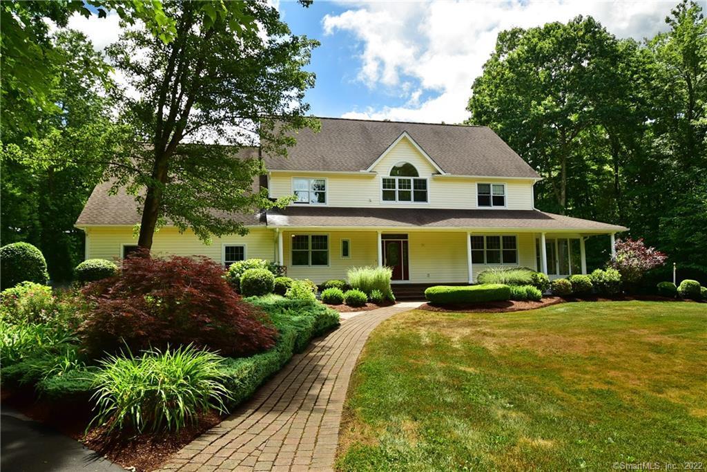 38 Hanover Farms Road Bolton, CT 06043 - Photo 1 of 1 Gorgeous front presentation. Professional landscaping. 8' wide full length covered front porch with mahogany floors. 40 year roof!