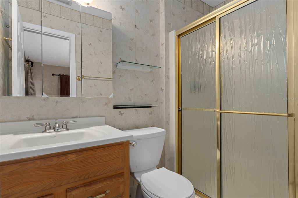 649 Southwest Bend Point Lecanto, FL 34461 - Photo 32 of 50 a bathroom with a sink a toilet and shower