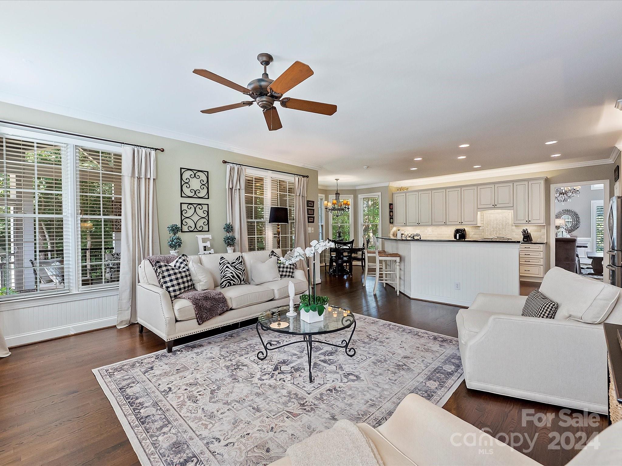 10309 Riesling Court Charlotte, NC 28277 - Photo 14 of 44 a living room with furniture and a large window