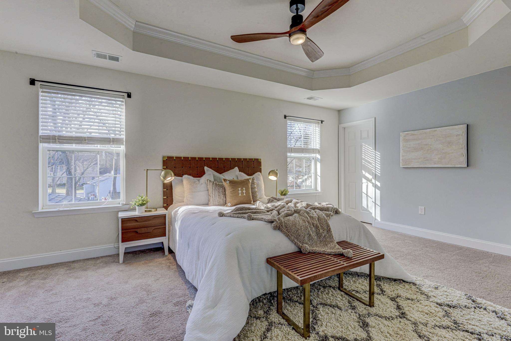 174 Copper Road Severna Park, MD 21146 - Photo 21 of 42 Master bedroom with tray ceiling