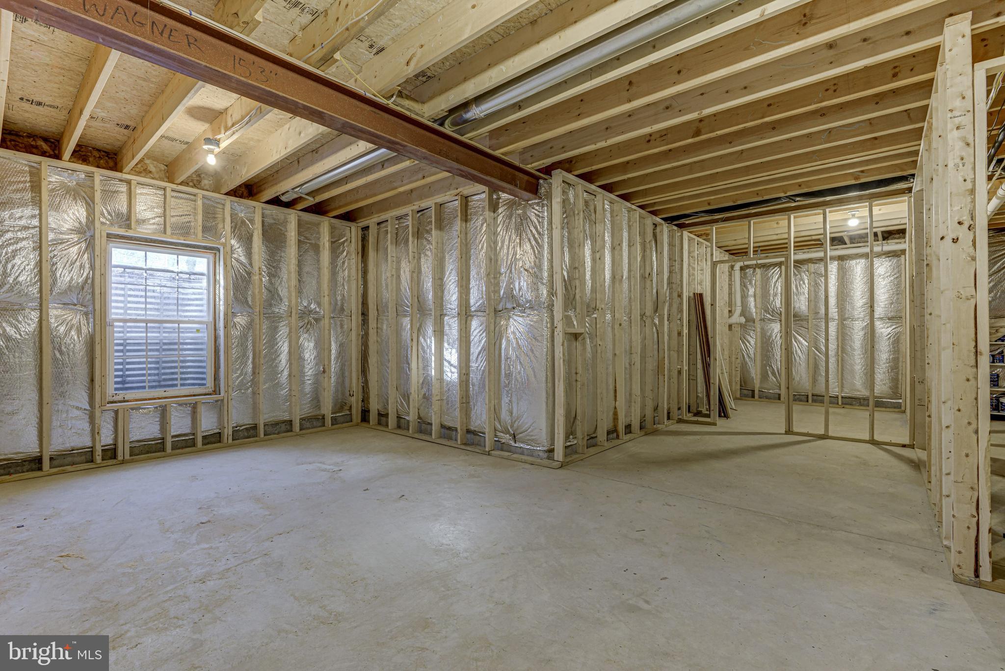 174 Copper Road Severna Park, MD 21146 - Photo 37 of 42 Framed, unfinished basement with 9ft ceiling