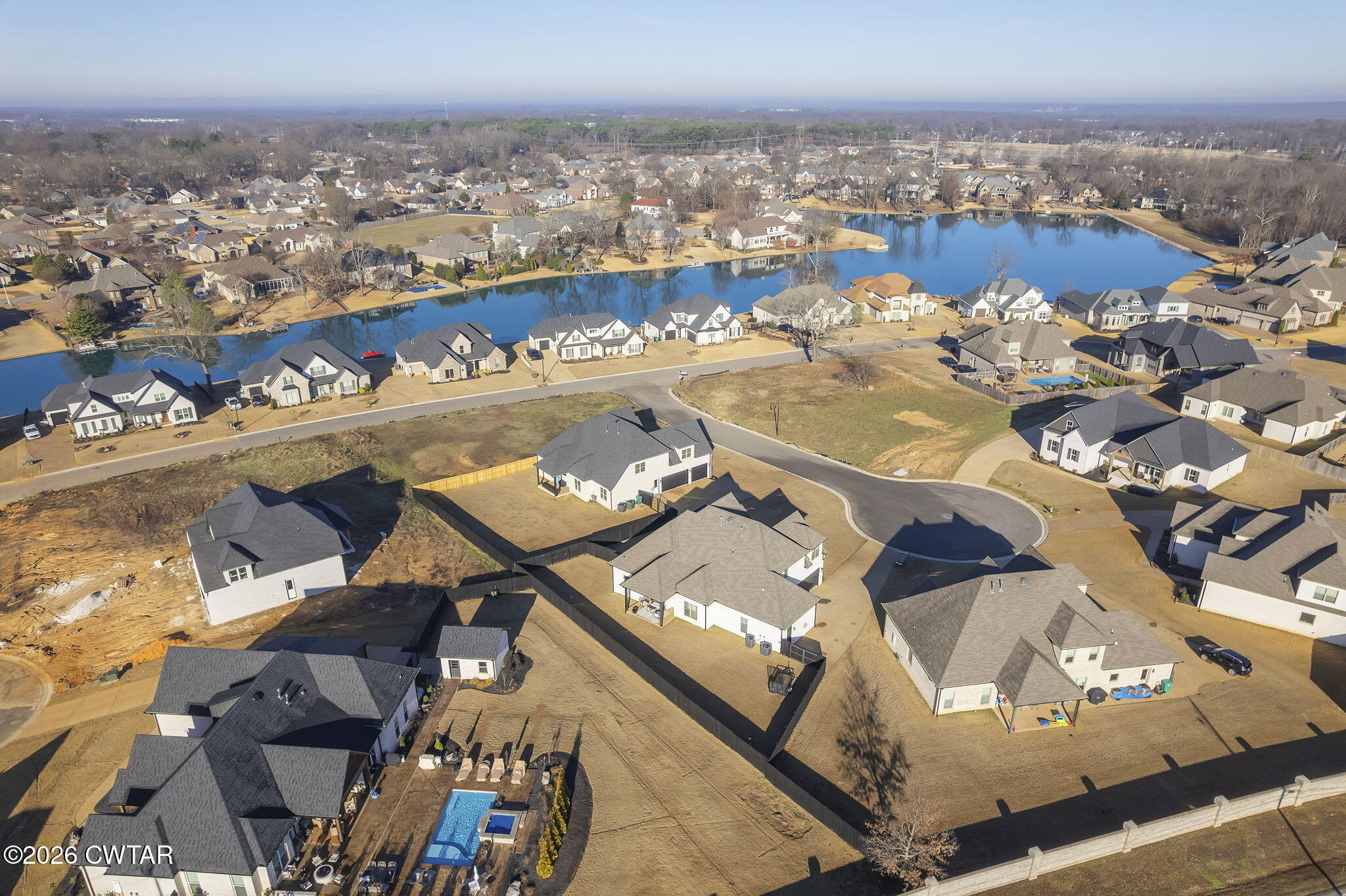 23 Clearwater Cove Jackson, TN 38305 - Photo 37 of 60 an aerial view of a house