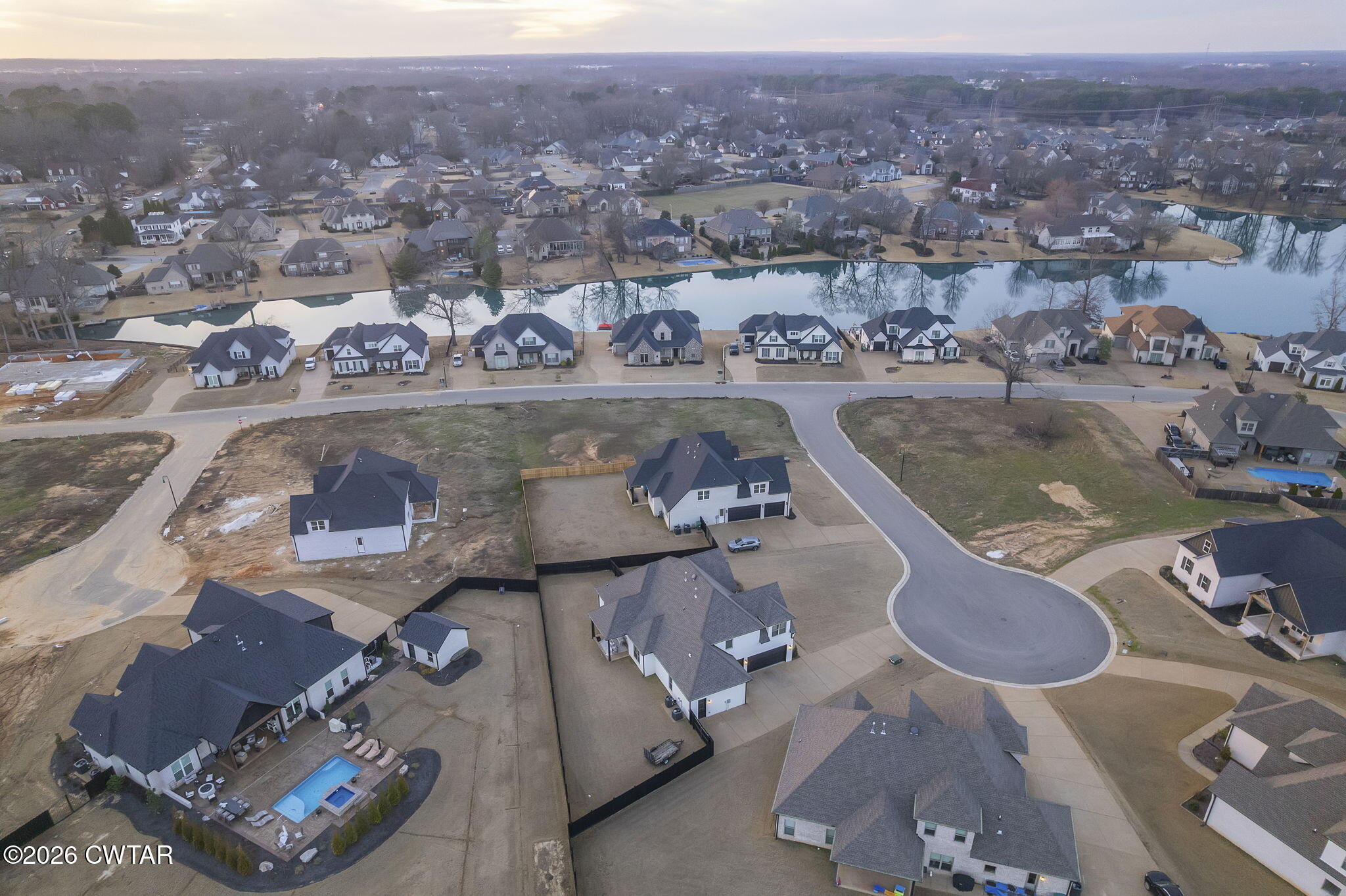 23 Clearwater Cove Jackson, TN 38305 - Photo 56 of 60 an aerial view of residential houses with outdoor space