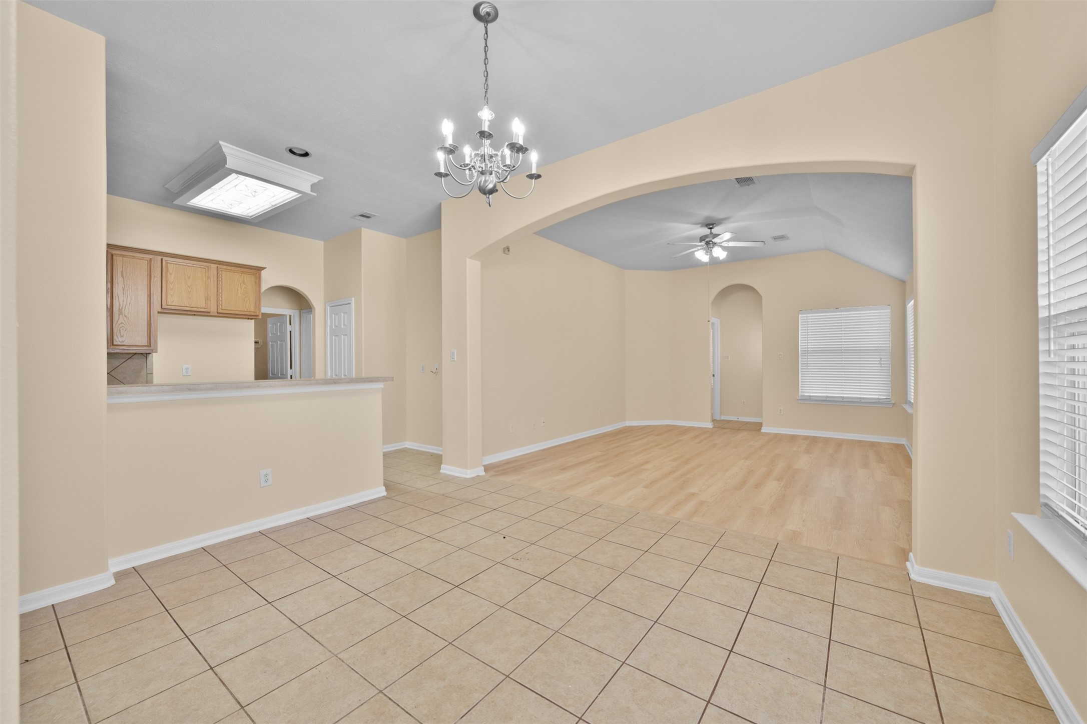 12119 Lakewood Villa Drive Tomball, TX 77377 - Photo 5 of 19 a view of an empty room with chandelier