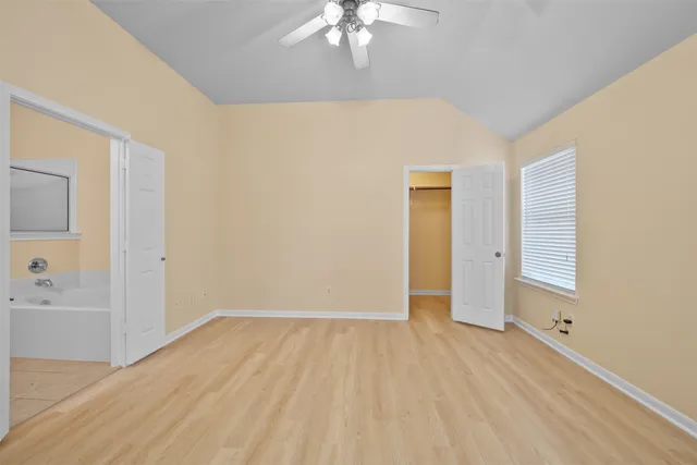 wooden floor in an empty room