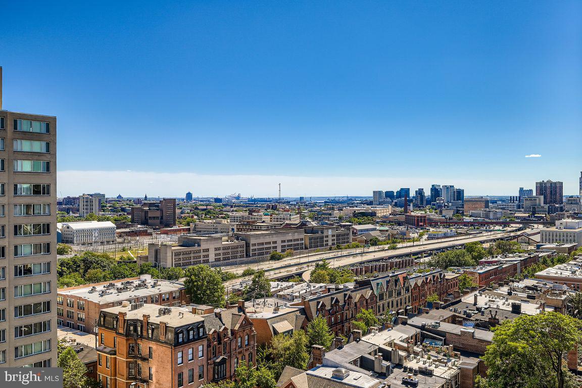 1101 St Paul Street, Unit 1410 Baltimore, MD 21202 - Photo 28 of 29 a city view