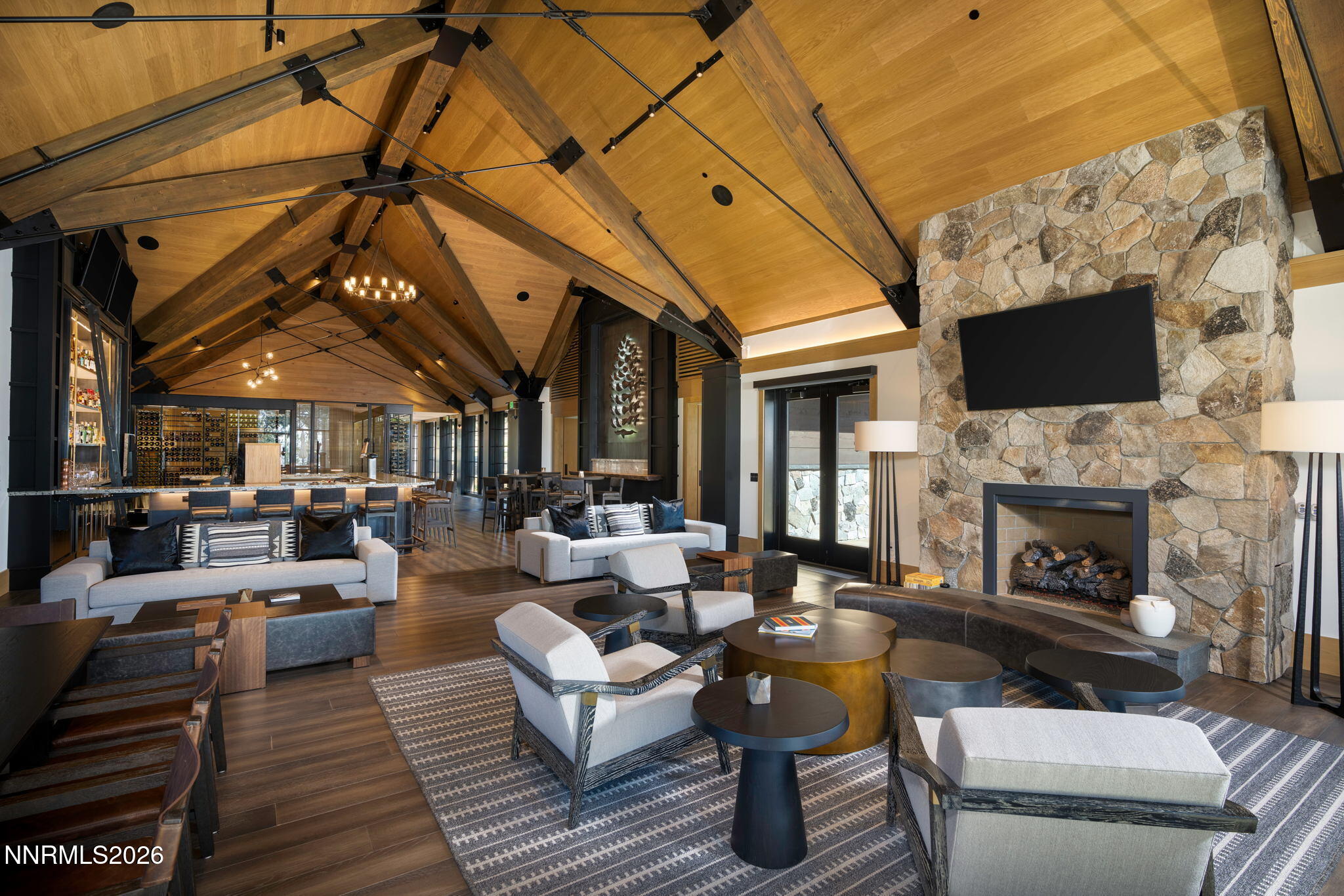 558 Headwaters Way, Unit 362 Carson City, NV 89705 - Photo 8 of 38 a living room with furniture a fireplace and a flat screen tv