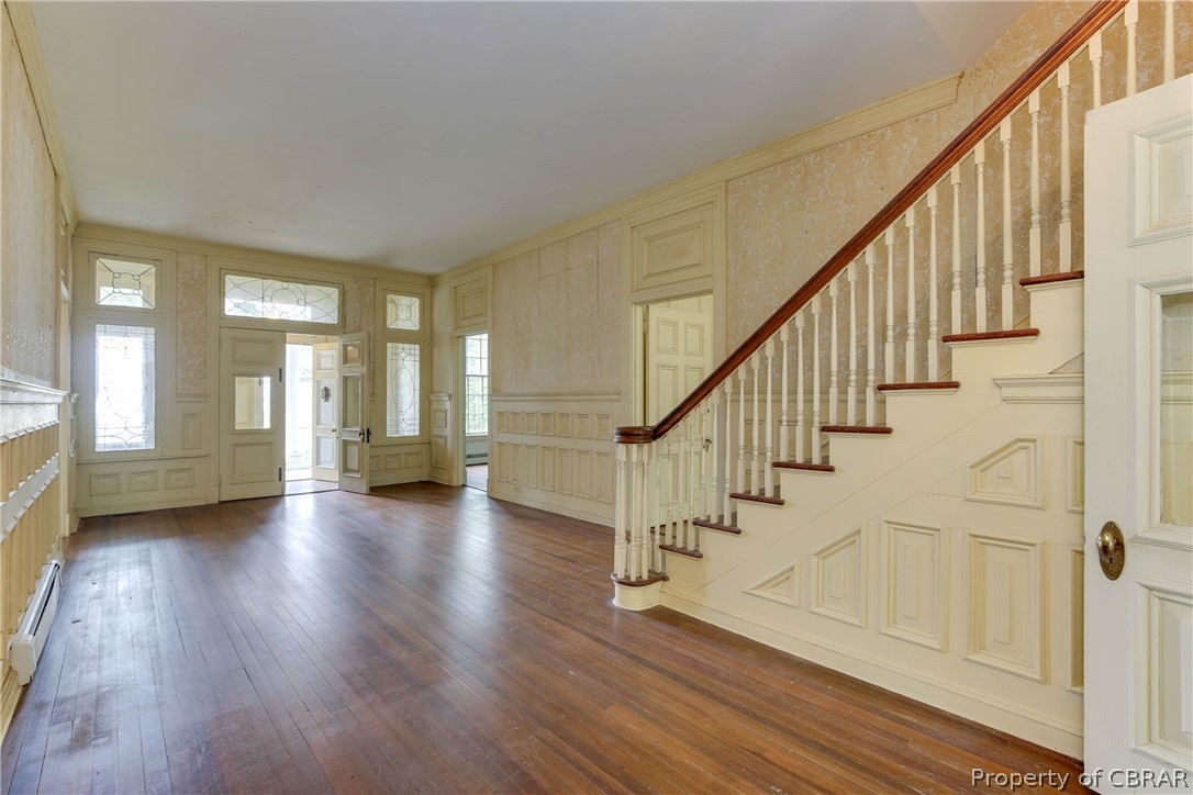4703 North River Road Foster, VA 23056 - Photo 13 of 48 Glorious foyer with double French Doors