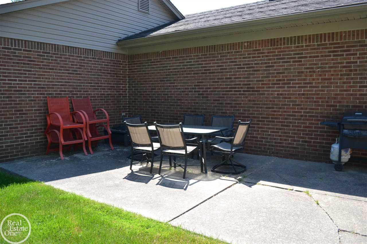18831 Millar Road Clinton Township, MI 48036 - Photo 20 of 20 Rear Patio