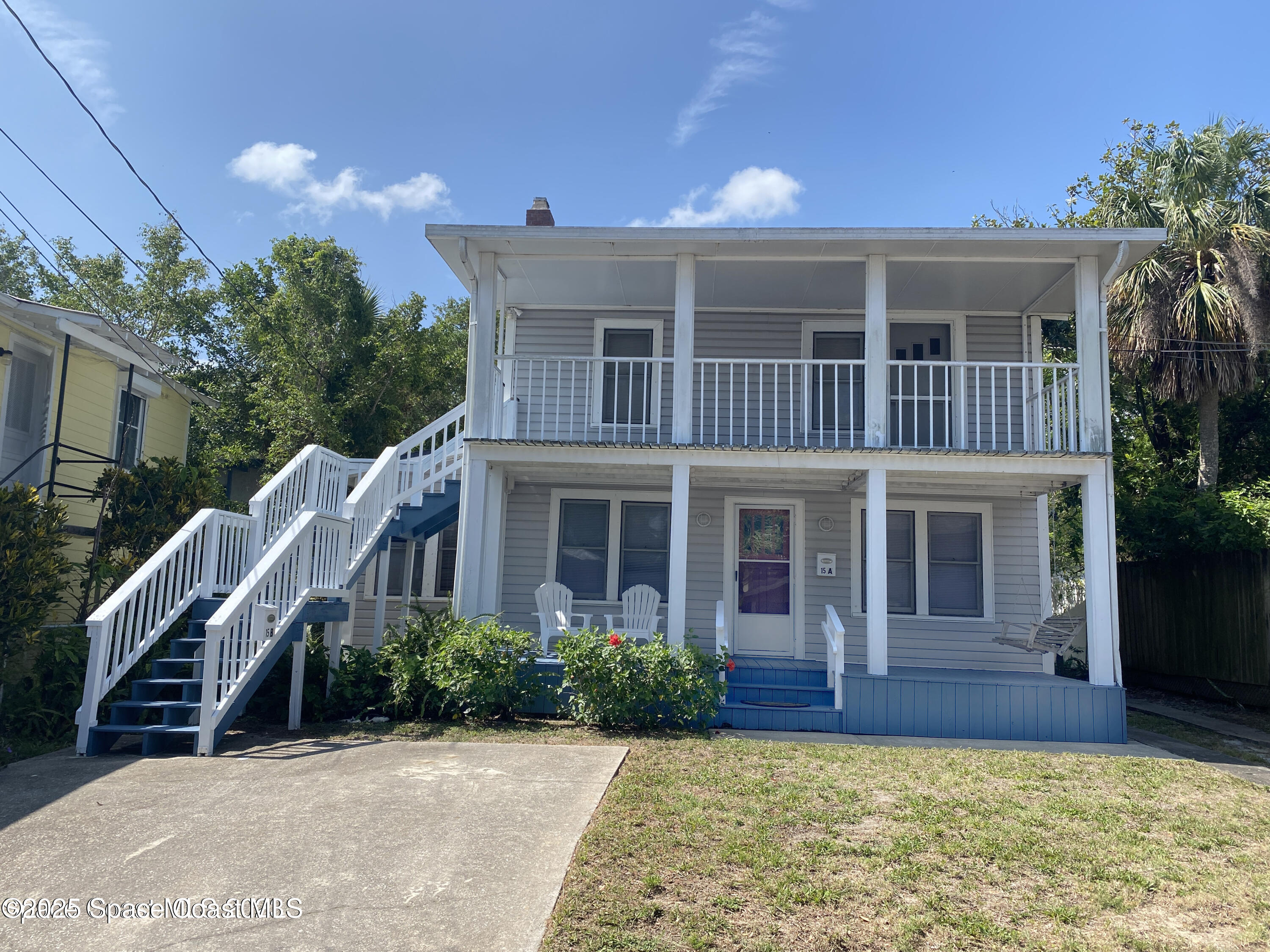 15 Parkway Street, Unit A Cocoa, FL 32922 - Photo 14 of 25 a house view with a garden space