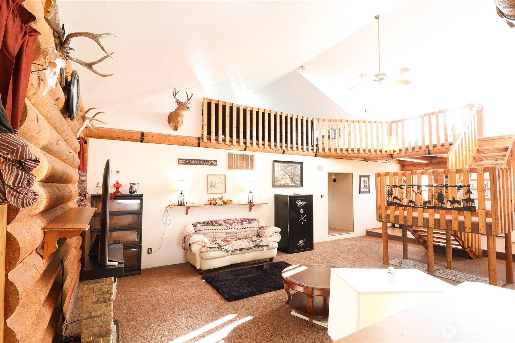 161802 West Buena Vista Road Prosser, WA 99350 - Photo 7 of 21 a living room with furniture and a chandelier
