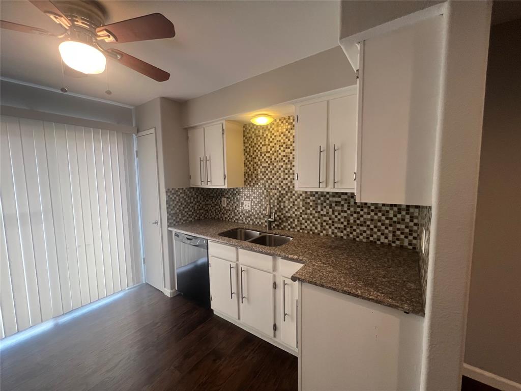 8085 Meadow Road, Unit 226 Dallas, TX 75231 - Photo 3 of 14 Granite countertops and modern backsplash