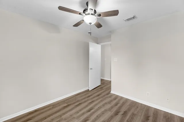 wooden floor in an empty room