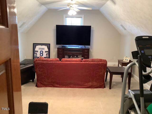 2125 Keith Hills Road Lillington, NC 27546 - Photo 58 of 66 a living room with furniture and a flat screen tv