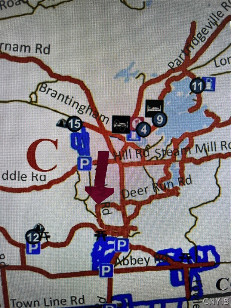 5117 Pleasant Valley Road North Greig, NY 13312 - Photo 39 of 42 approx location on 2025' Lewis Co ATV map