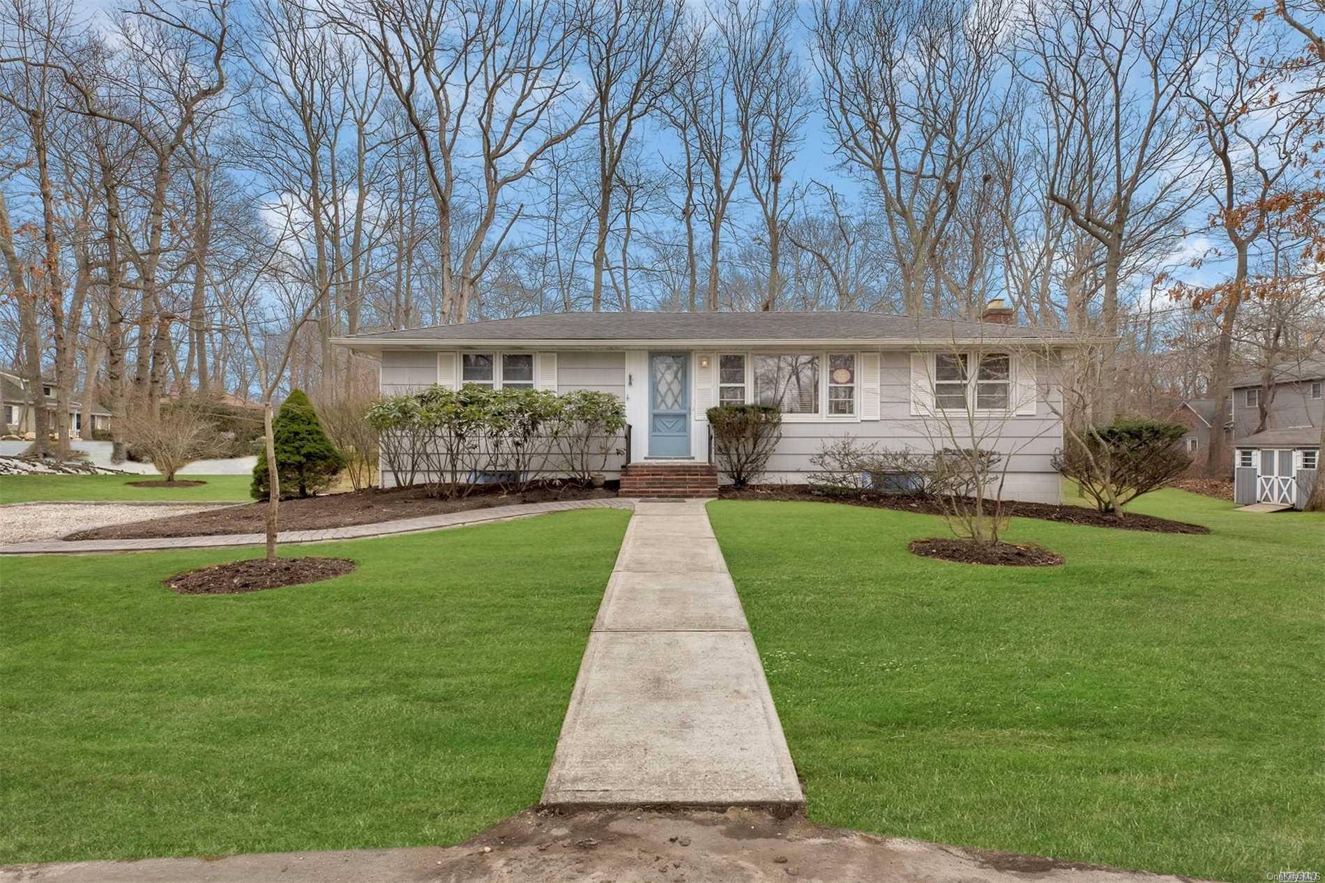 345 Hickory Road Southold, NY 11971 - Photo 1 of 1 Landscaped Front Yard