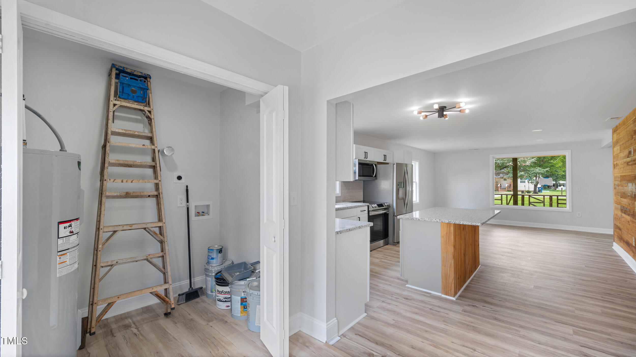 2634 William Allen Road Burlington, NC 27217 - Photo 12 of 37 a view of a kitchen from the hallway