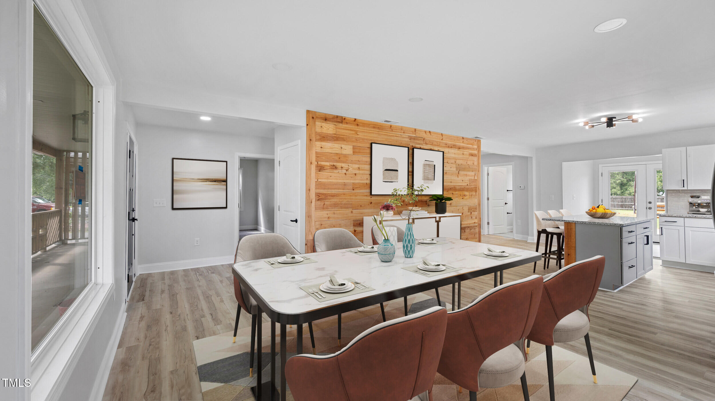 2634 William Allen Road Burlington, NC 27217 - Photo 6 of 37 a view of a dining room with furniture and wooden floor