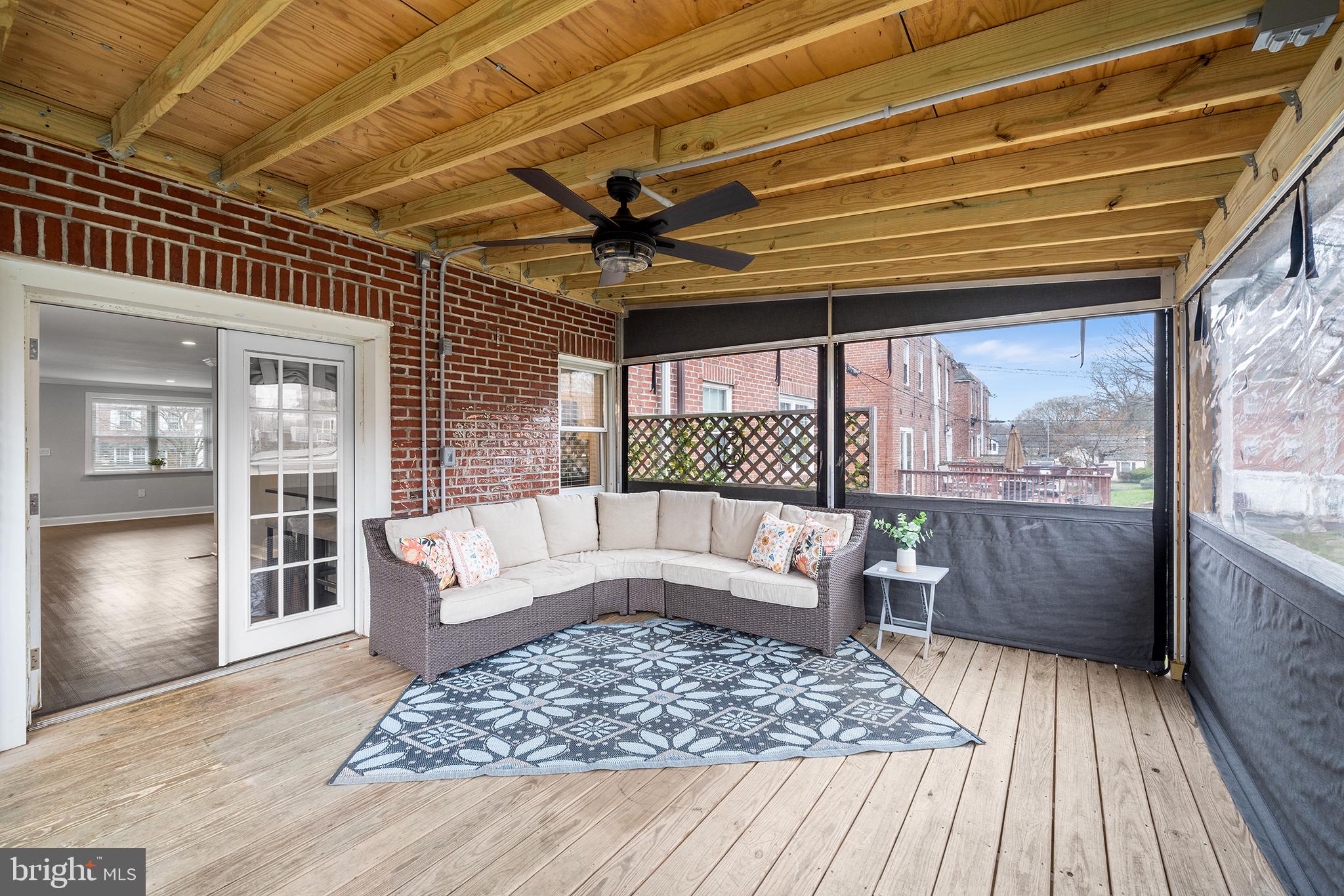 14 West Ridge Road Media, PA 19063 - Photo 22 of 33 Upstairs Deck off of Kitchen