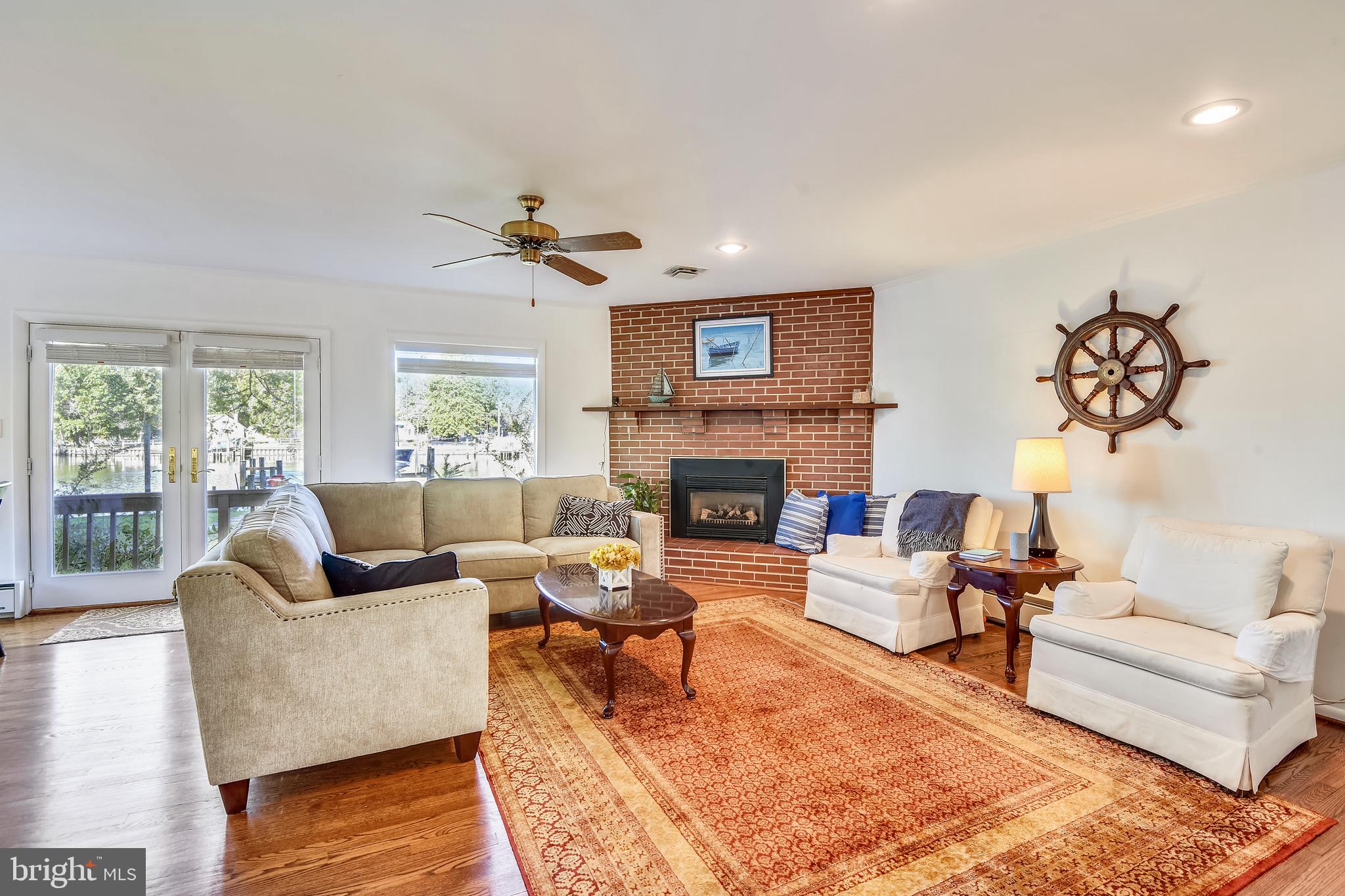 4942 Lerch Drive Shady Side, MD 20764 - Photo 8 of 29 Fireplace