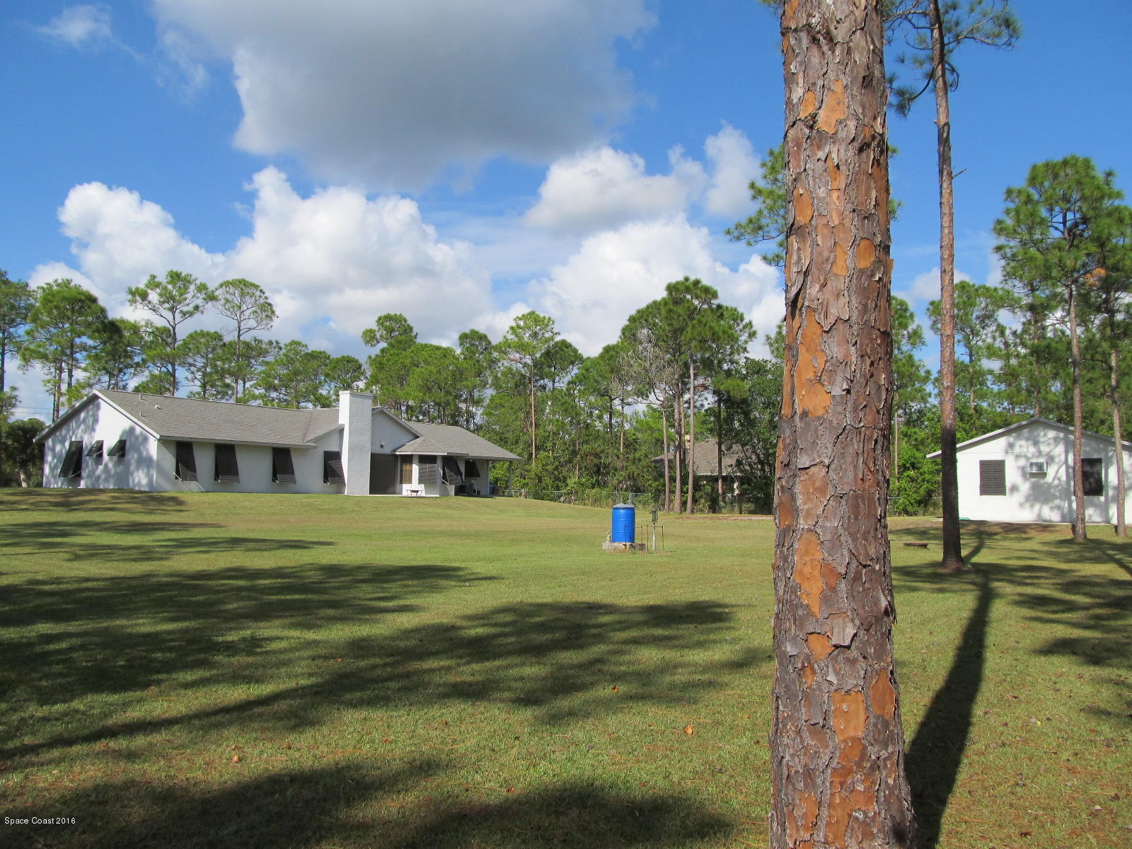 3775 Corey Road Grant Valkaria, FL 32950 - Photo 5 of 12 a front view of a house with a yard