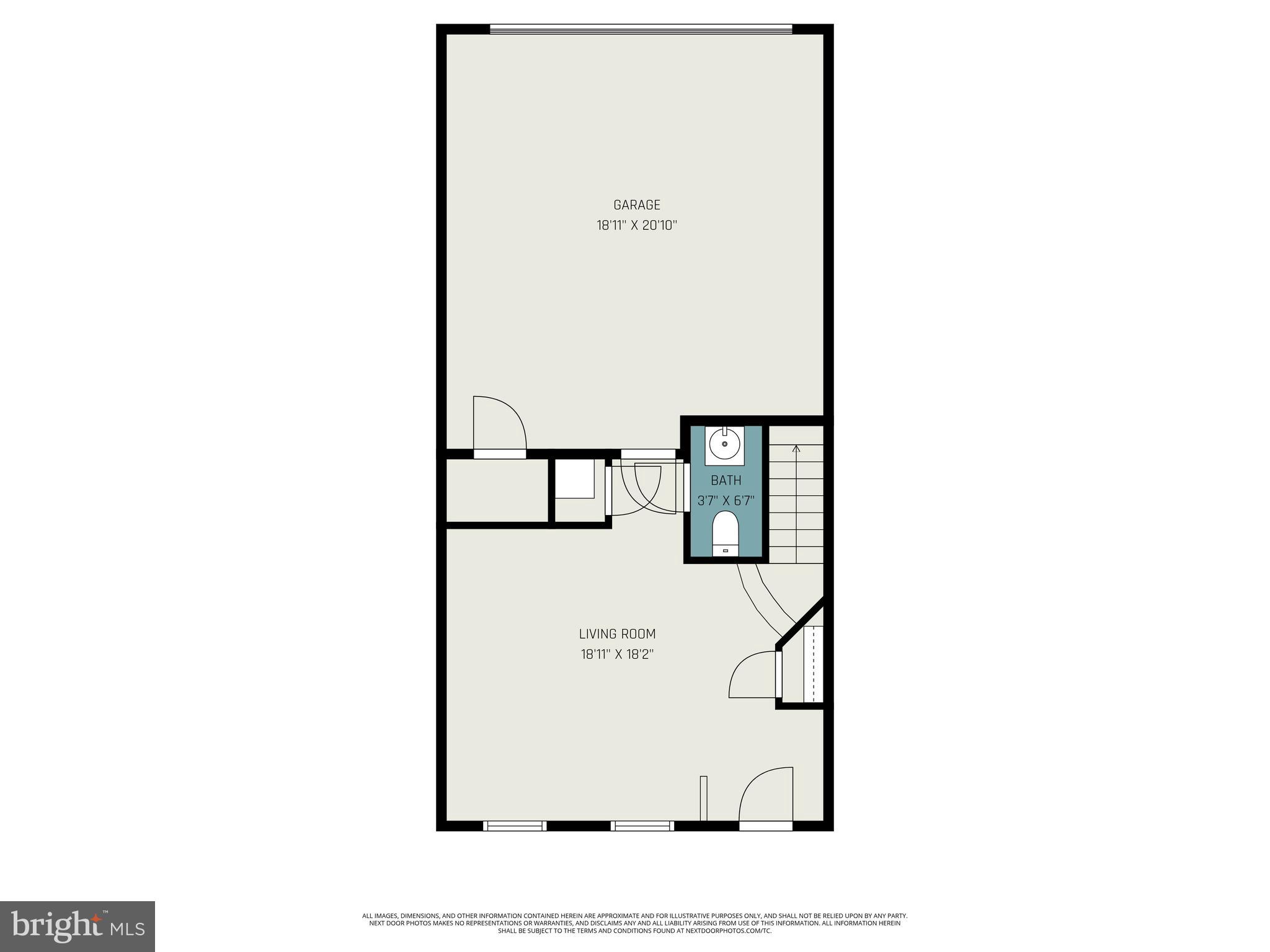 4440 Potomac Highlands Circle Triangle, VA 22172 - Photo 8 of 12 a picture of a bench in the floor