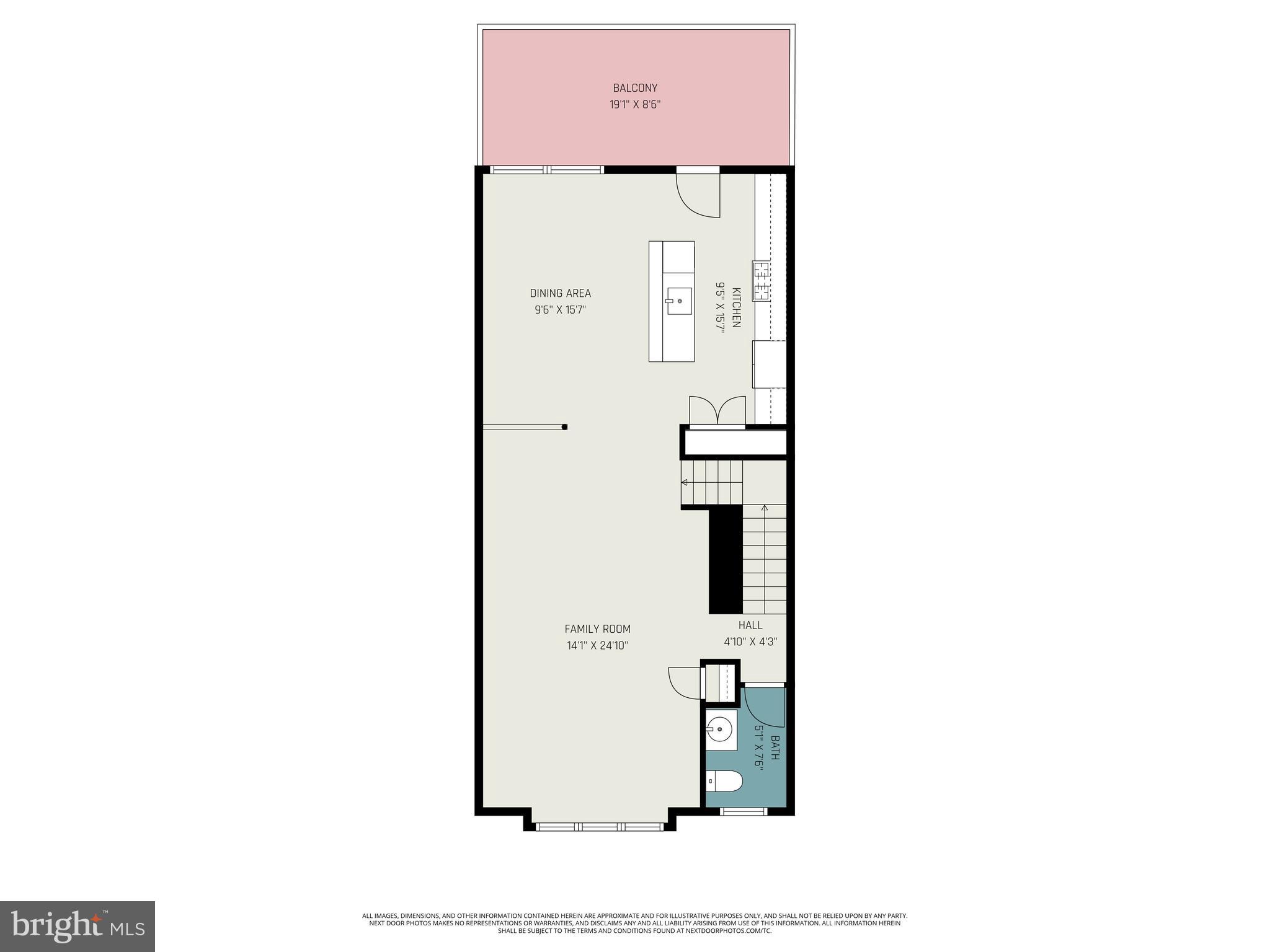 4440 Potomac Highlands Circle Triangle, VA 22172 - Photo 10 of 12 a picture of a bench in front of a door
