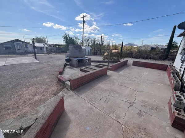 a view of outdoor space with patio