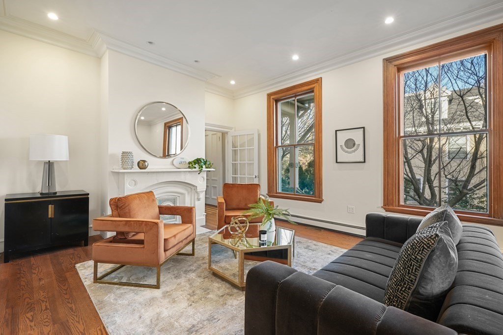 105 Eldredge Street Newton, MA 02458 - Photo 2 of 42 a living room with furniture