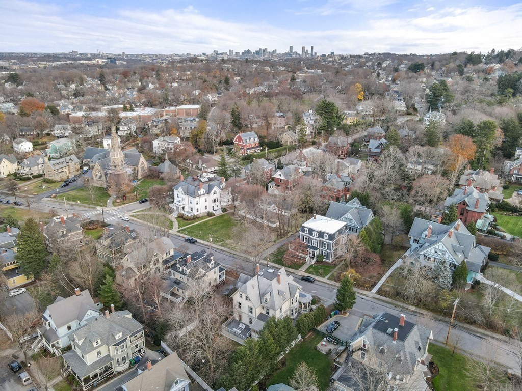 105 Eldredge Street Newton, MA 02458 - Photo 42 of 42 an aerial view of multiple house