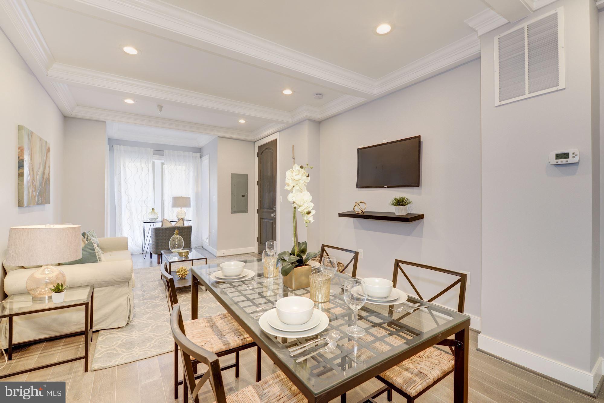 6 R Street Northwest, Unit 1 Washington, DC 20001 - Photo 8 of 27 Dining Room