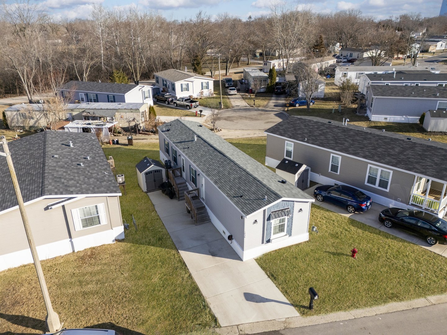 1036 Lunga Drive Round Lake, IL 60073 - Photo 25 of 31 a view of a house with a swimming pool