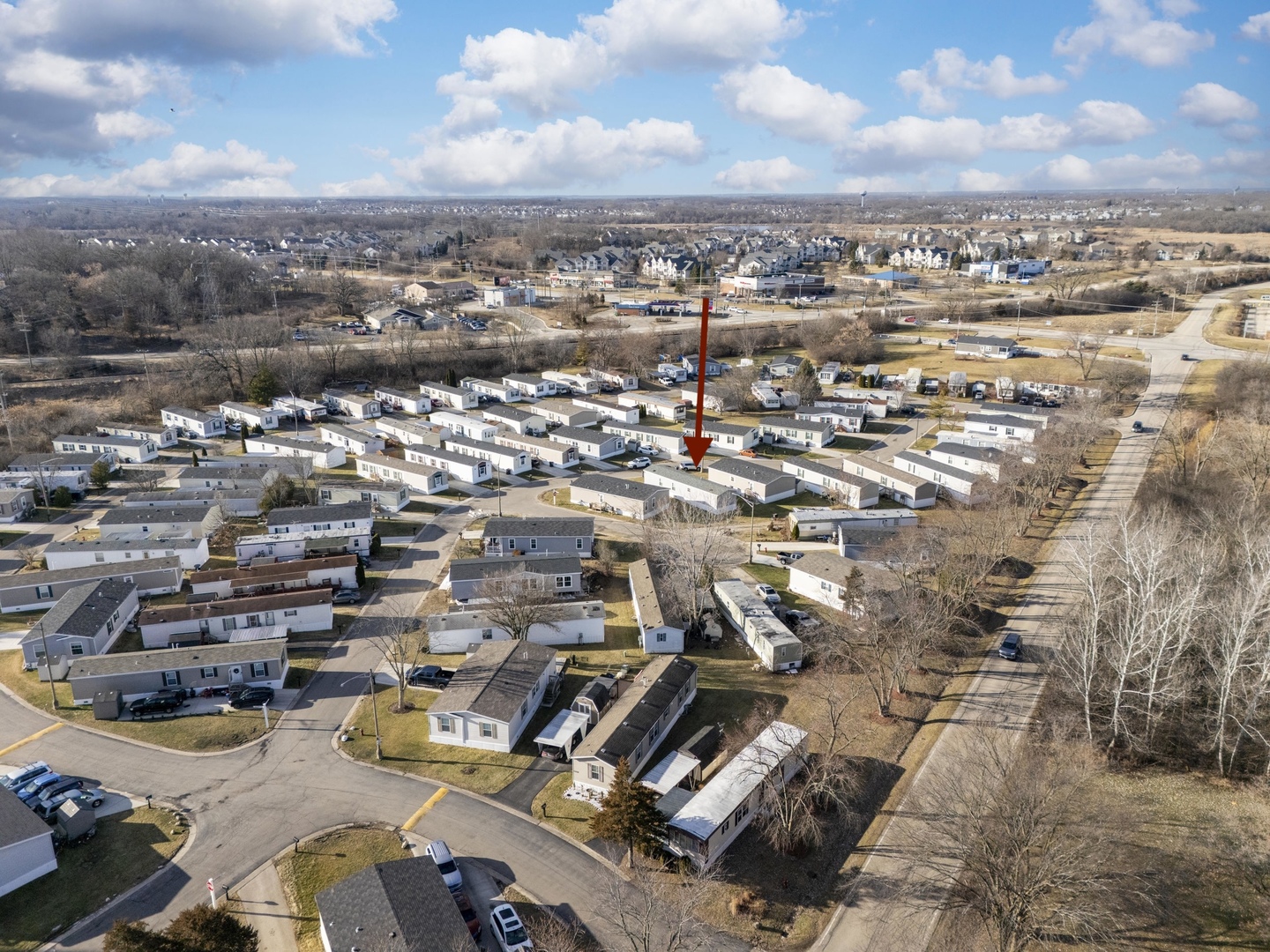1036 Lunga Drive Round Lake, IL 60073 - Photo 30 of 31 an aerial view of a city