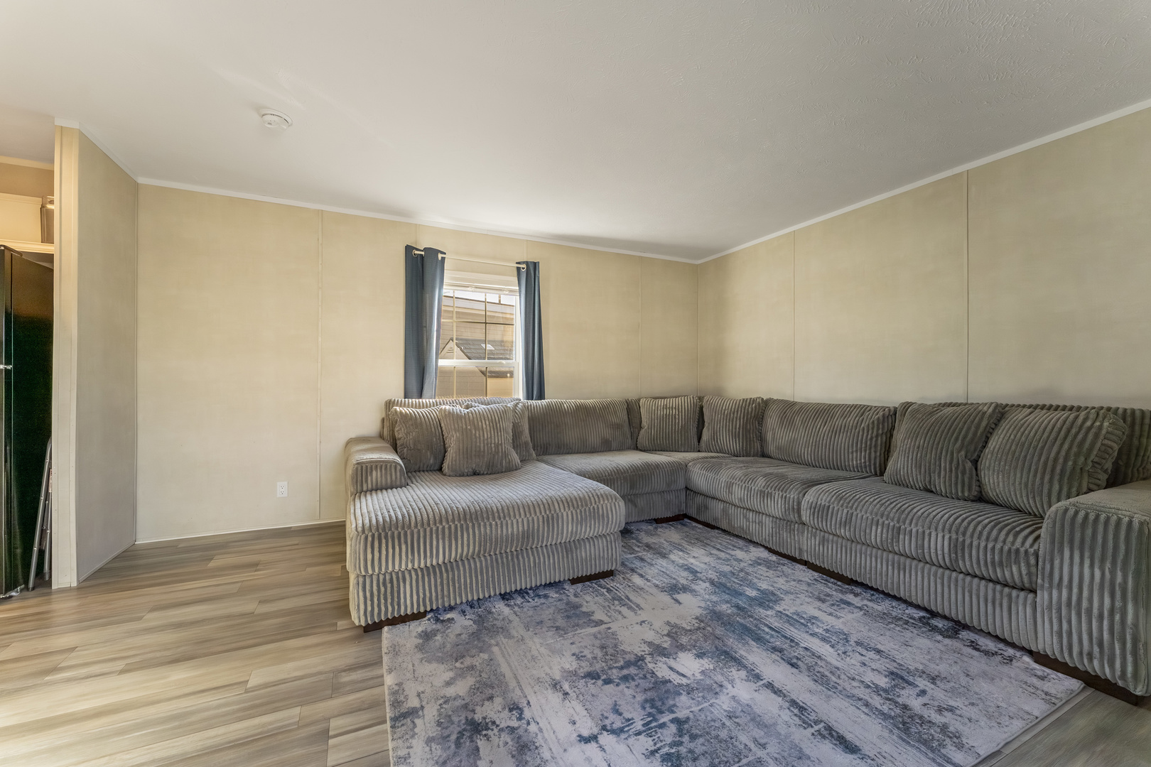 1036 Lunga Drive Round Lake, IL 60073 - Photo 5 of 31 a living room with a couch and a dresser with wooden floor
