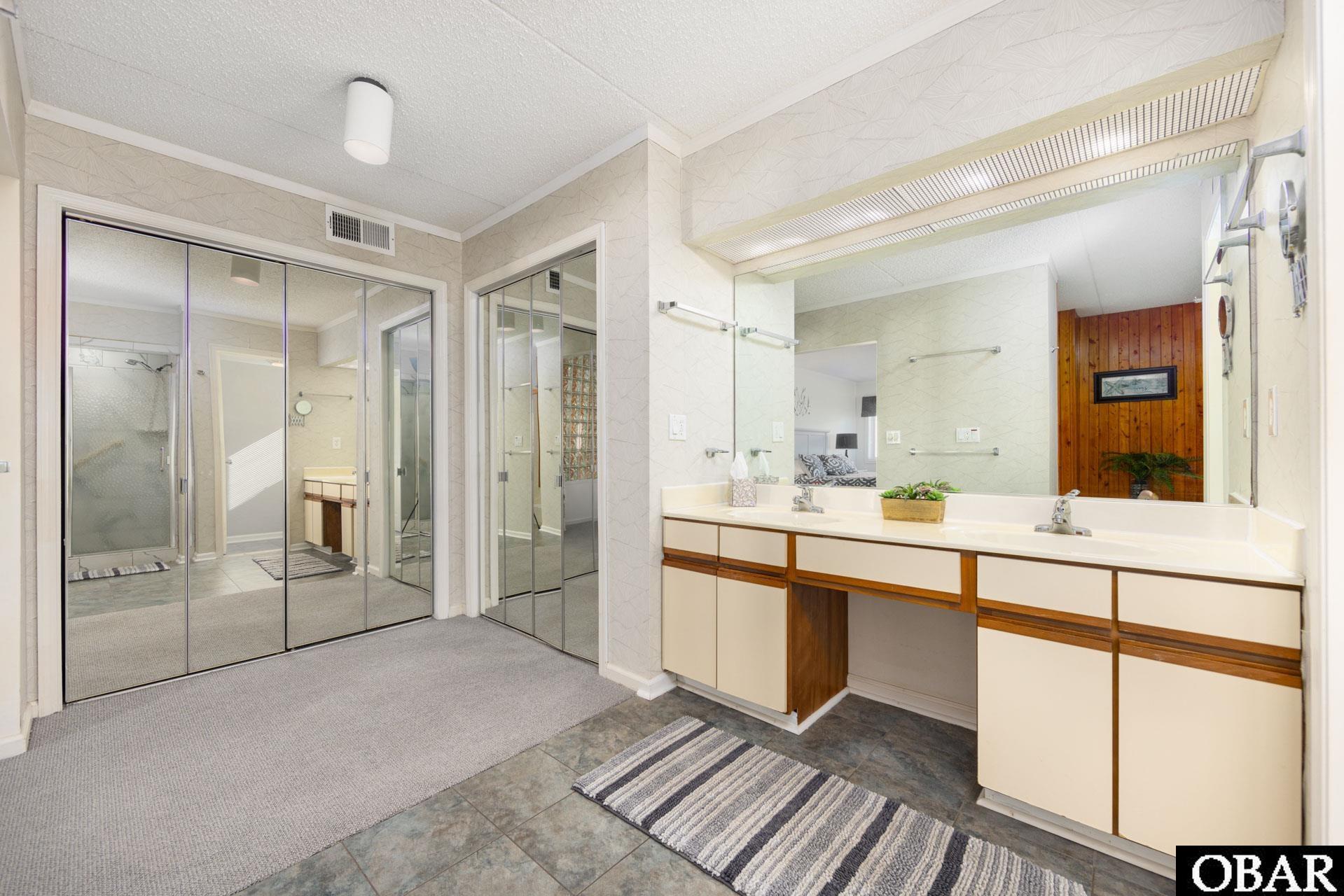 8111 South Old Oregon Inlet Road, Unit B201 Nags Head, NC 27959 - Photo 19 of 35 Ensuite Primary Bathroom