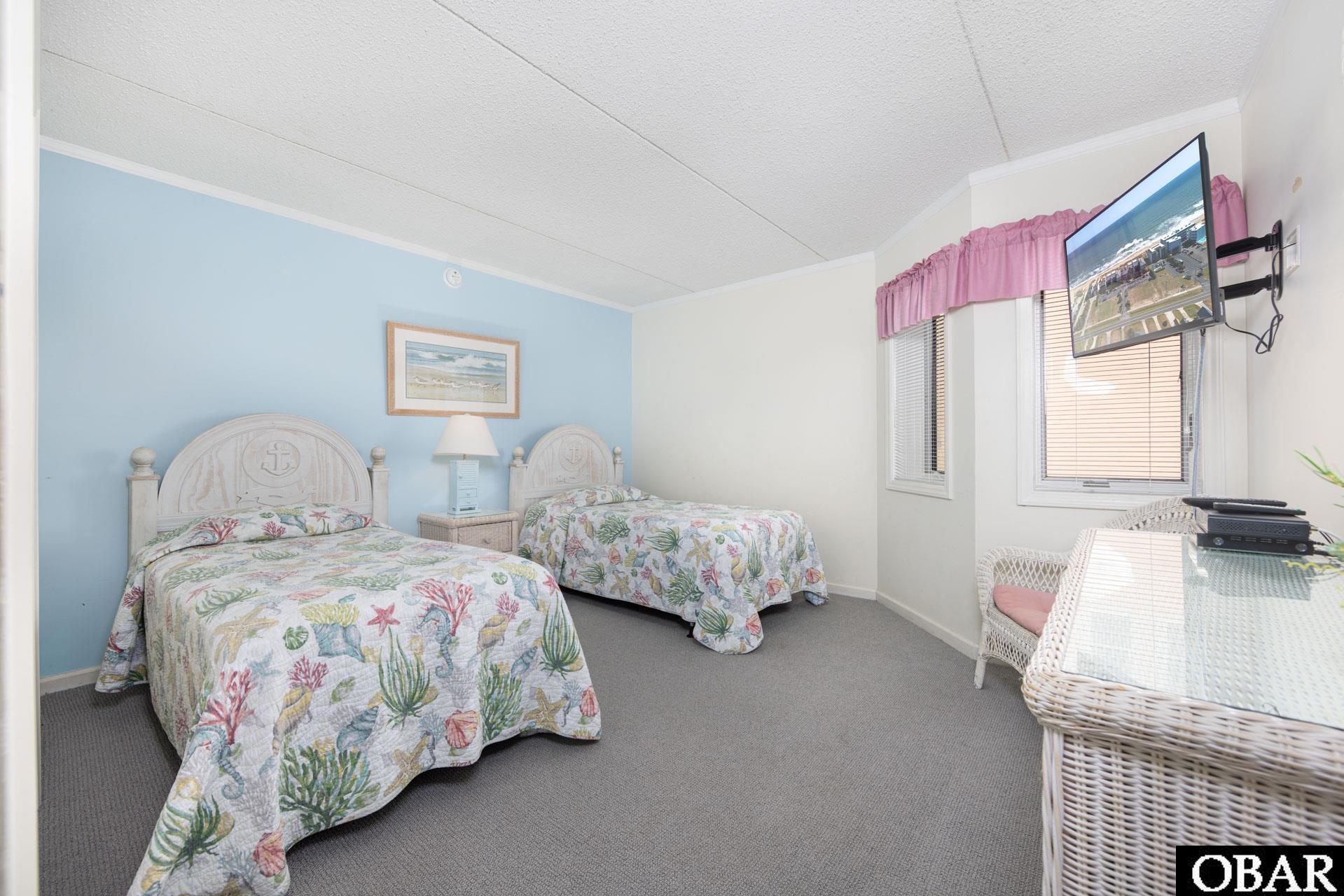 8111 South Old Oregon Inlet Road, Unit B201 Nags Head, NC 27959 - Photo 21 of 35 Bedroom #2 Twin Bedroom