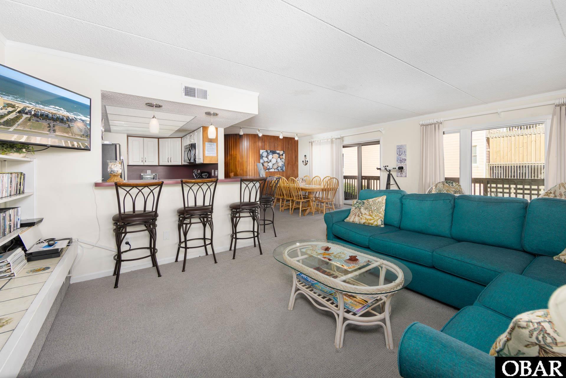 8111 South Old Oregon Inlet Road, Unit B201 Nags Head, NC 27959 - Photo 8 of 35 Barstool Seating